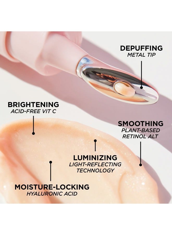 Beauty Bioscience مركز إضاءة العين. سيروم مهدئ، مضيء ومهيئ + أداة تقليل الانتفاخ، 1 قطعة. - Image 4